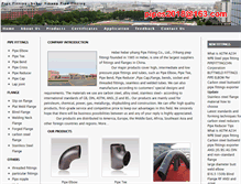 Tablet Screenshot of pipefittingchn.com